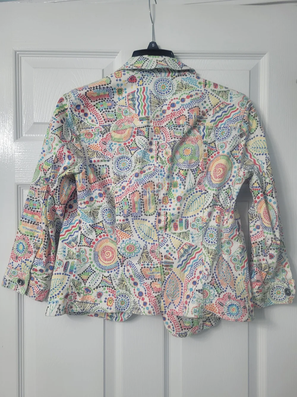 Printed Multi-Color Jacket - Picture 6 of 6